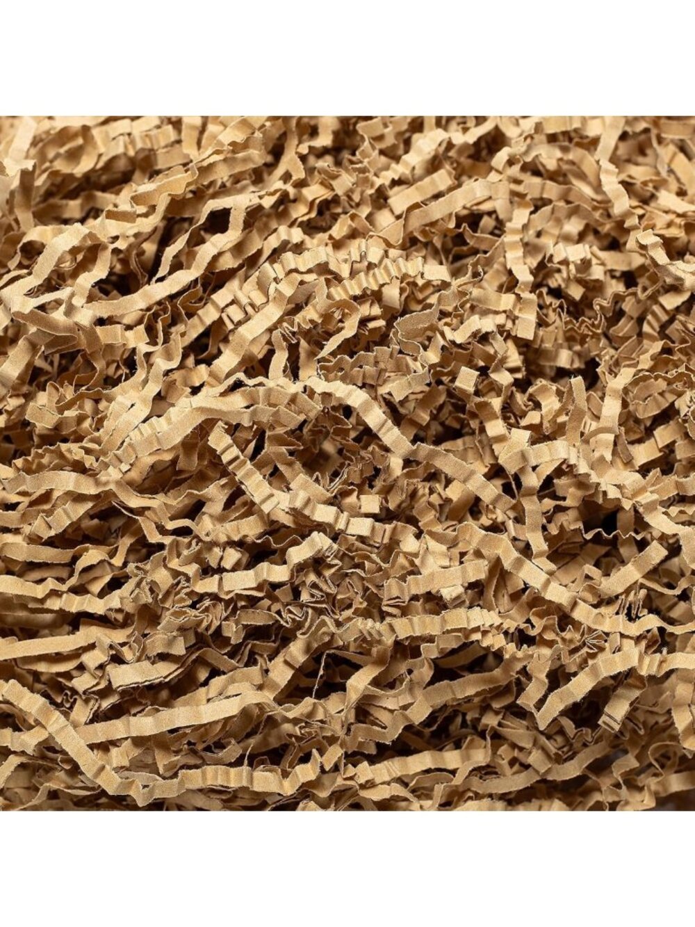 Crinkle Cut Brown Shredded Paper - 2 LB for Gift Wrapping, Crafts & Decor